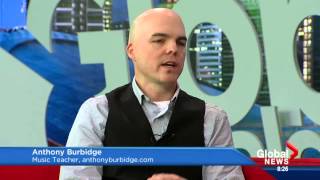 Global TV Interview - Anthony Burbidge Airdrie Music Lessons