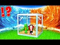EPIC LAVA AND WATER TSUNAMI vs. JJ and Mikey Doomsday GLASS Bunker - Minecraft (Maizen)