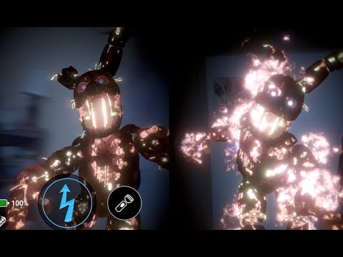 Fnaf ar: Flaming Springtrap with Foxy cpu