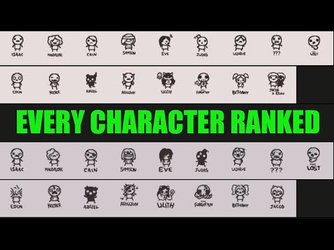 Ranking EVERY Repentance Character!