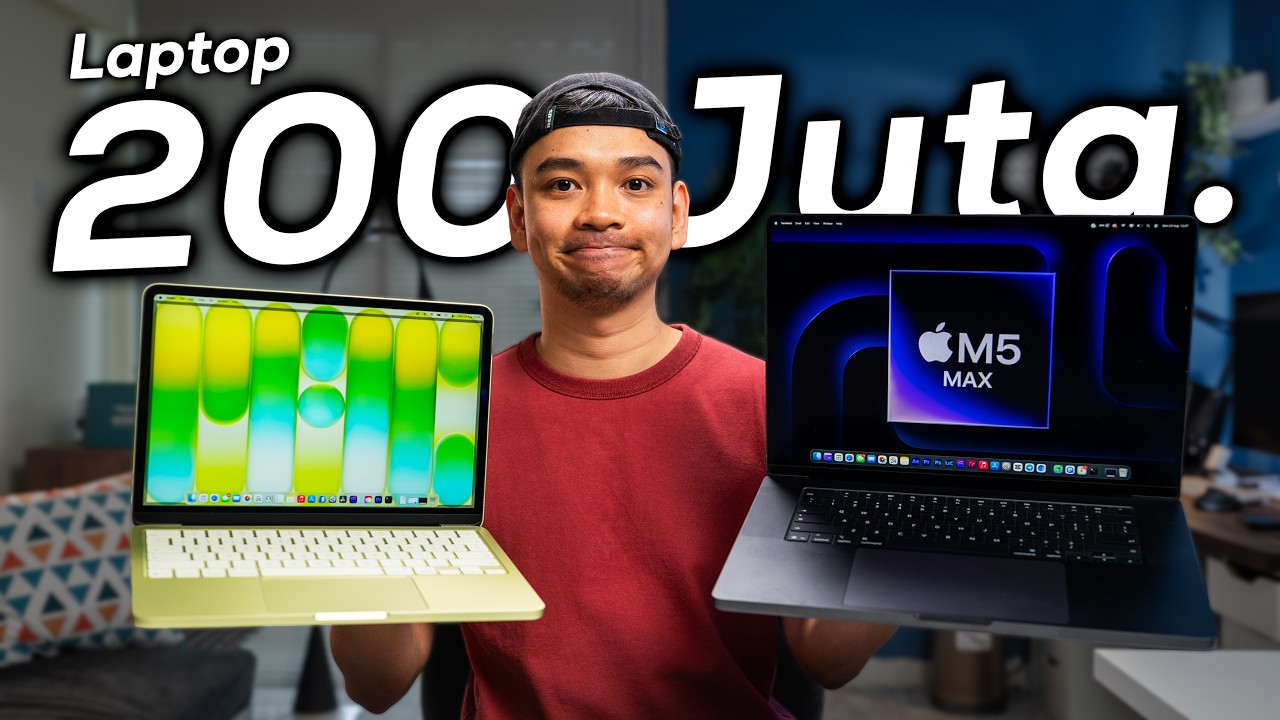 Nyobain Macbook 13juta vs 200 JUTA...