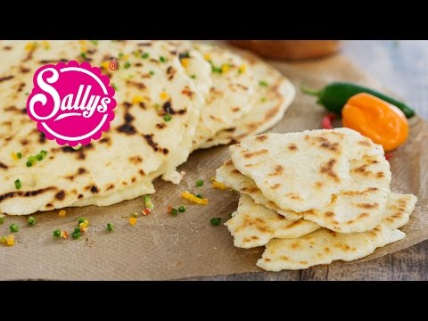 indisches Naan Brot / Pfannen-Brot / Sallys Welt