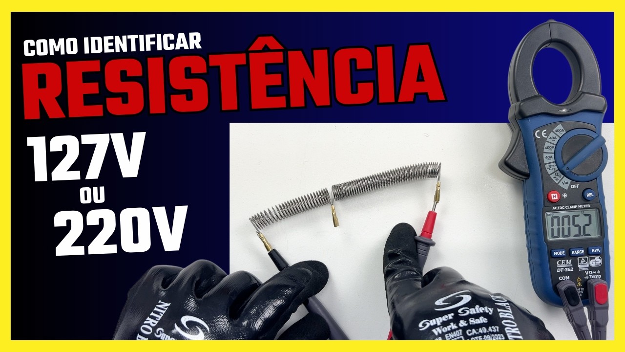 🔵 RESISTÊNCIA DO CHUVEIRO: COMO DESCOBRIR A TENSÃO EM MINUTOS!