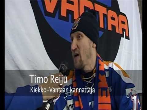 Haastattelussa Kiekko-Vantaan kannattaja Timo Reiju