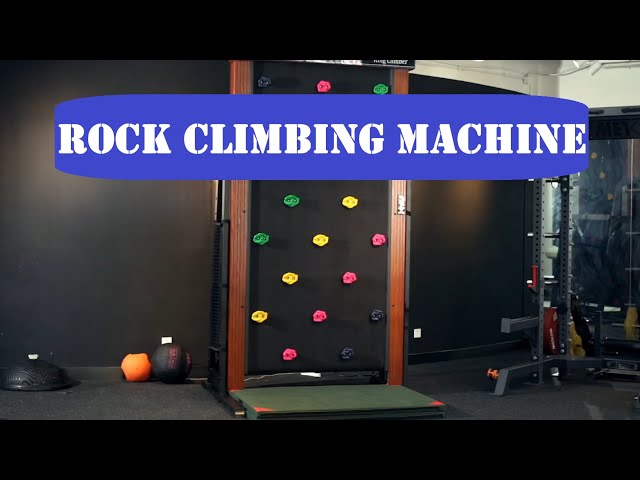Видео Electric Rock Climbing Machine Video