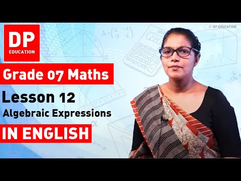 Lesson 12. Algebraic Expressions | Maths Session for Grade 07