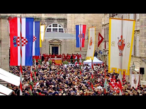 Dubrovnik: Festa sv. Vlaha, Sveta Misa 2025.