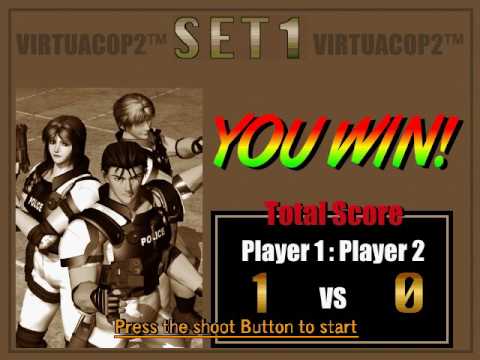 Virtua Cop 2 PC Proving Ground Mode