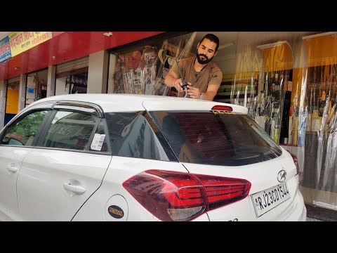 How to Open Hyundai i20 Roof Antina / Backlight