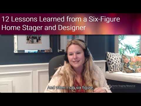 , title : '12 Lessons for Home Staging Business Success from a 6-Figure New Stager'