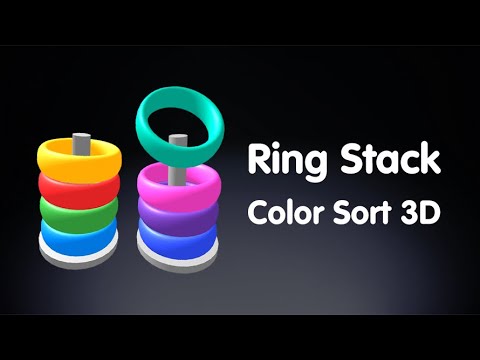 Ring Stack - Color Sort 3D Video