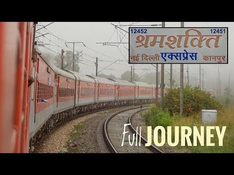 KANPUR To NEW DELHI | Shram Shakti Express Journey | Indian Railways Video