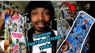 Making custom socks for my YouTube friends | Side hustle to my EBAY side hustle!