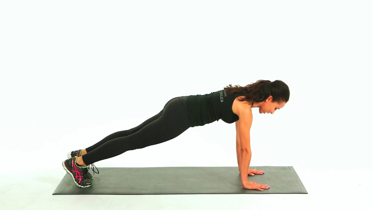 Plank with Alternating Leg Lift - YouTube
