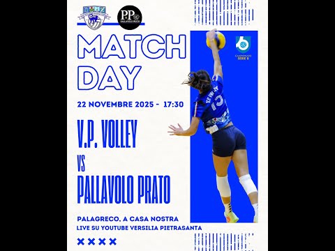 🔴 DIRETTA SERIE B2 🇮🇹 | V.P. VOLLEY  🆚 PALLAVOLO PRATO