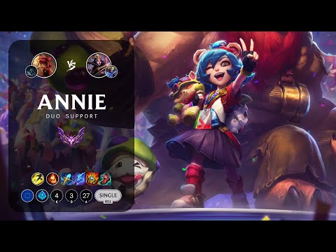 Annie Support vs LeBlanc - EUW Master Patch 13.13