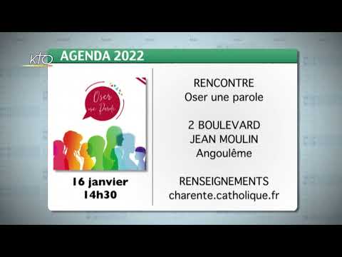 Agenda du 10 janvier 2022