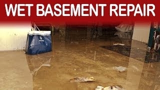 preview picture of video 'Wet Basement Repair: Boonville IN - 812-853-6852 (Indiana)'
