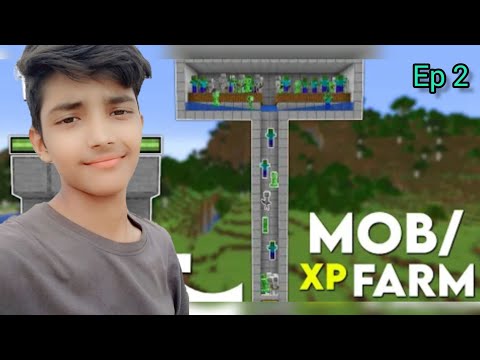 Unlimited Loot in Minecraft Mob Farm! Hindi Ep 2 #minecraftpe