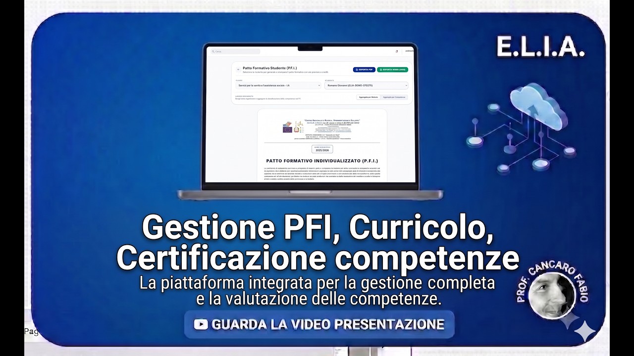 Copertina Video PFI, Curricolo e Scrutini