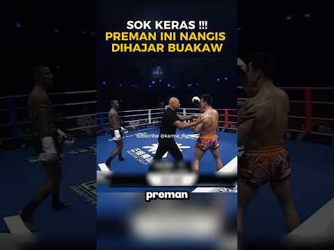SOK KERAS‼️PREMAN INI NANGIS DIHAJAR BUAKAW