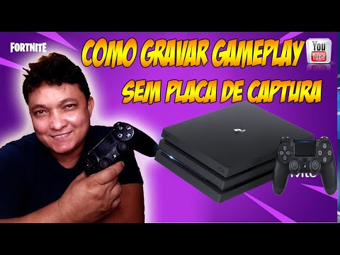 Como gravar gameplay  no seu Playstation 4 #gameplay