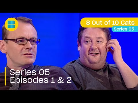 Johnny Vegas and his P.A | 8 Out of 10 Cats - S05 E01 & 02 - Full Episode | Banijay Comedy