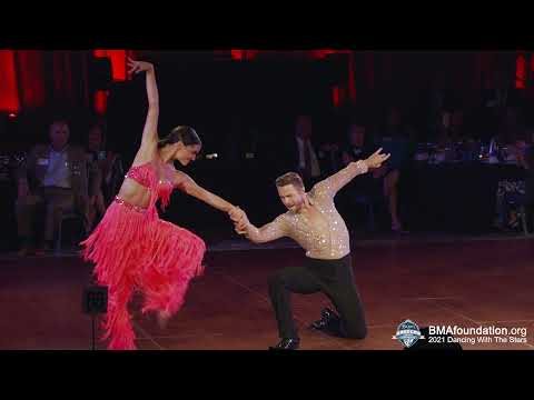 Hayley Erbert & Derek Hough 2021 BMA Dine & Dance With The Stars