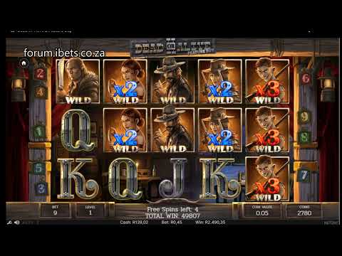 Insane 66 000x Win on Dead or Alive II - NetEnt