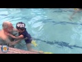 2016 Shiloh Practices Her Flutter Kick Skills At Watersafe Swim School
