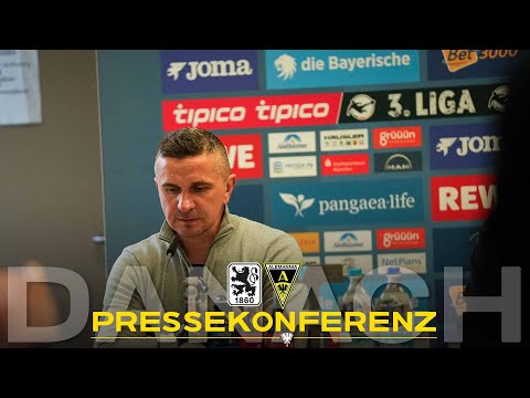 Press conference after TSV 1860 Munich - Alemannia Aachen