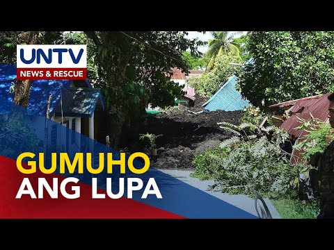 25 bahay, nasira dahil sa landslide sa Surigao del Norte; 266 pamilya, apektado