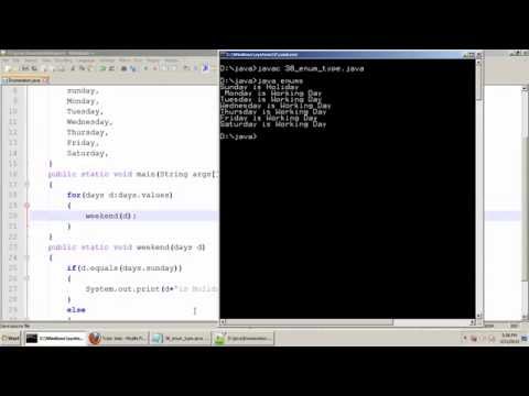 What Is Enumeration In Java Tamil