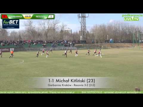 Garbarnia Kraków - Resovia 3-2 [BRAMKI]