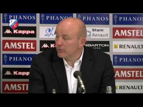 Persconferentie na FC Utrecht - Vitesse
