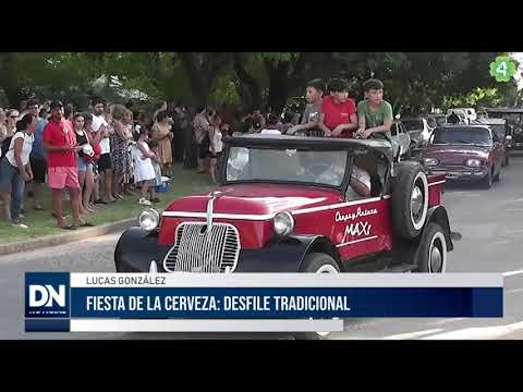 DIVISIÓN NOTICIAS - Fiesta de la cerveza desfile tradicional. Lucas González