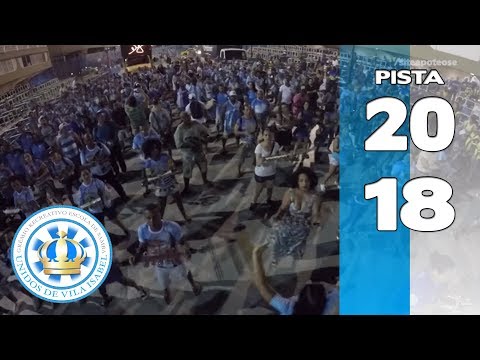Bateria Vila Isabel 2018 - Pista - Apoteose Visita Setor 11