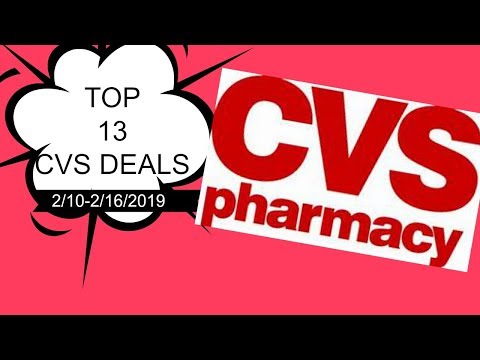 TOP 13 DEALS AT CVS STARTING 2/10/2019 WITH PRINTABLE BREAKDOWN