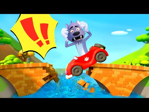 Monster Truck Rescues London Bridge | Vehicle for Kids | Kids Songs | Kids Cartoon | BabyBus