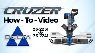 Delta Cruzer Miter Saw - How To Video
