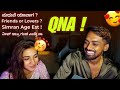 QNA In Live Stream GodL SMR And Simran Funny Reaction ️