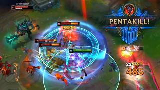 Best PENTA and Random Moments LoL FUN Montage #615