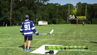 Steven Stamkos - BAUER SUPREME TOTALONE MX3 Stick: MX3 Field Goal Challenge