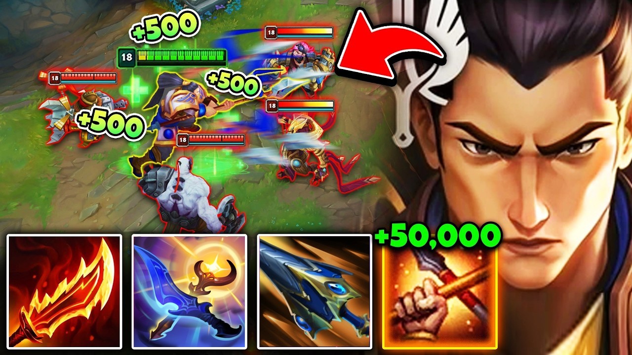 Xin Zhao can solo Baron Nashor at 20 minutes with just these two items. #leagueoflegends #uniquelol