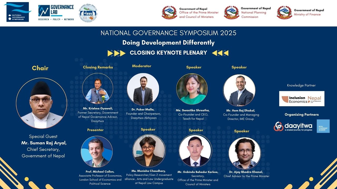 Closing Plenary