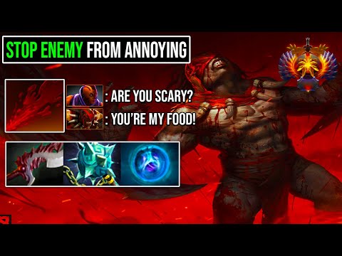 NICE COUNTER [ Blood Seeker ] FULL TEAM FIGHT -  HIGH RANKED - DOTA 2 GAMEPLAY