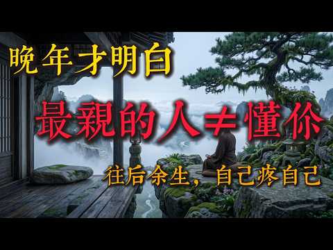 人老了才明白：最親的人，未必最懂你｜這個真相，佛早在千年前就說了，只是你還沒準備好聽#佛學智慧#精神覺醒#人生智慧#佛學故事#心靈成長#修行#
