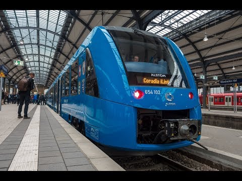 Coradia iLint: Erste Fahrt im Wasserstoff-Zug von Alstom