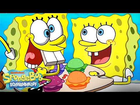 SpongeBob | 1+ STUNDEN Folgen aus SpongeBob Staffel 2! 🧽 | SpongeBob Schwammkopf