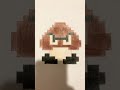 8 Bit Goomba Super Mario Bros Drawing